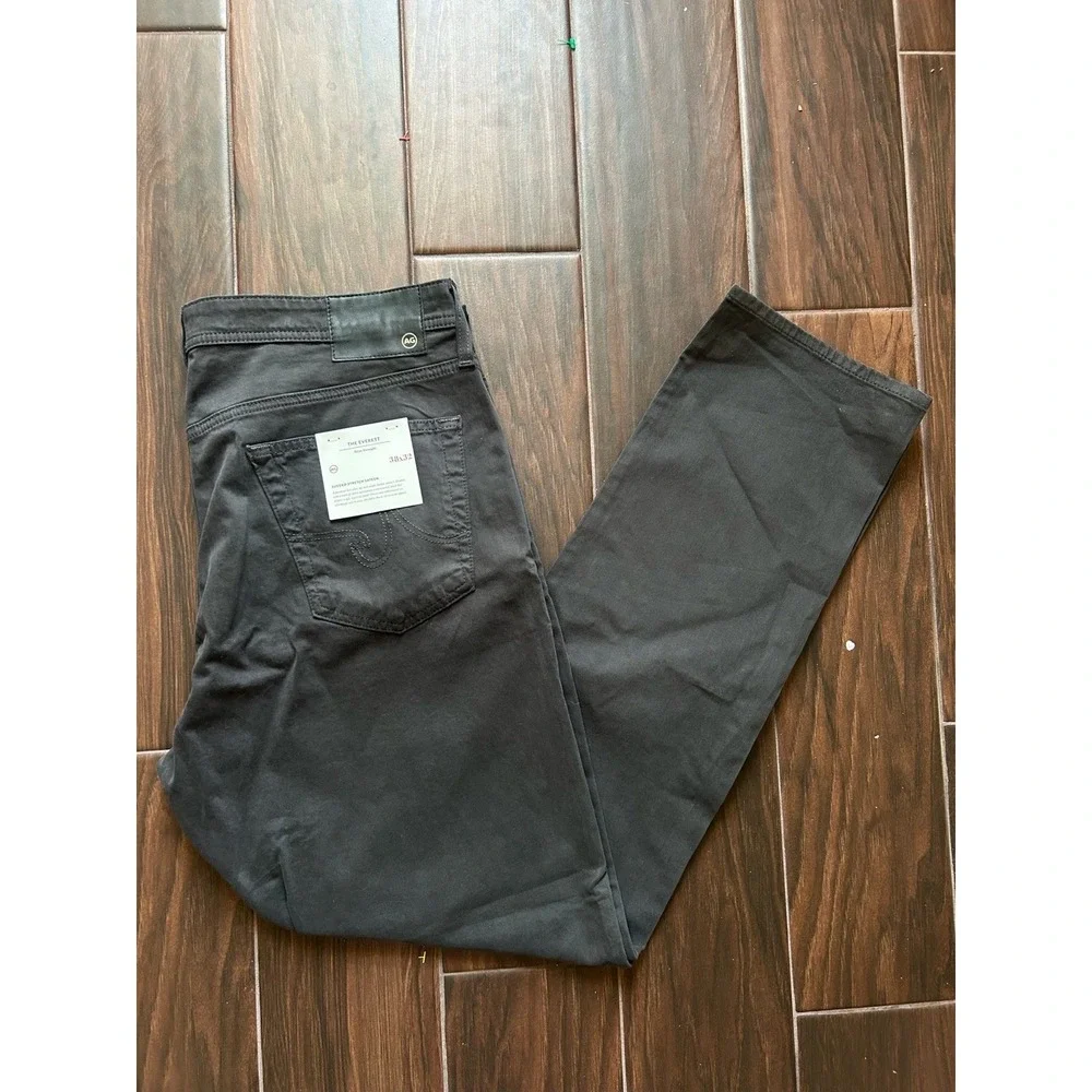 NWT AG Adriano Goldschmied The Everett Slim Straight Chinos Men's  38x32